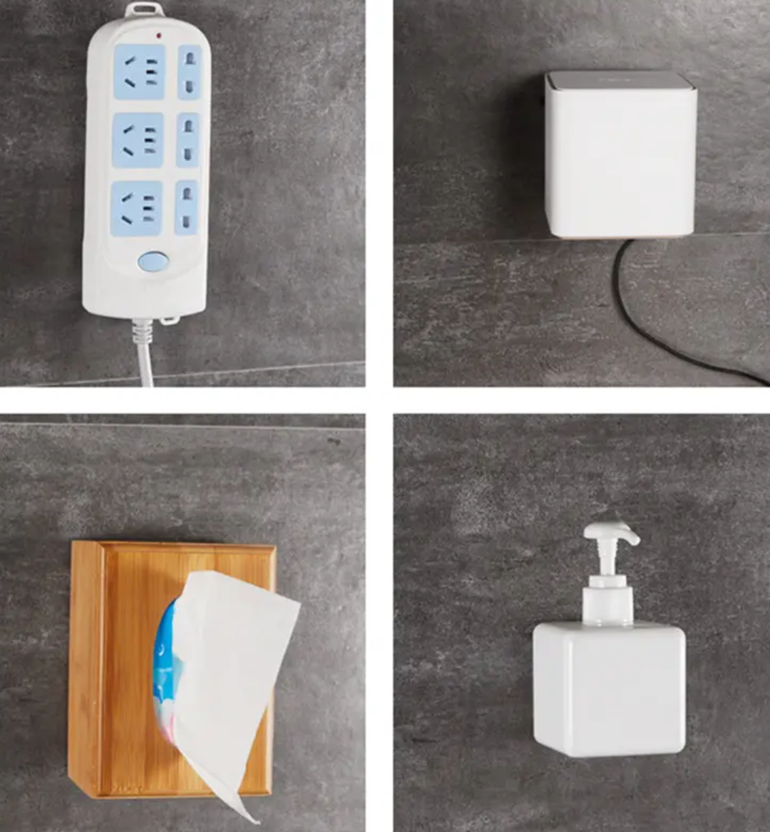Klebehaken Klebepads Wandhaken selbstklebende Haken ohne Bohren